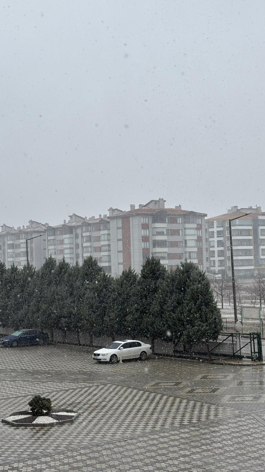 Konya’da kar yağışı başladı! İşte 5 günlük Konya hava durumu 